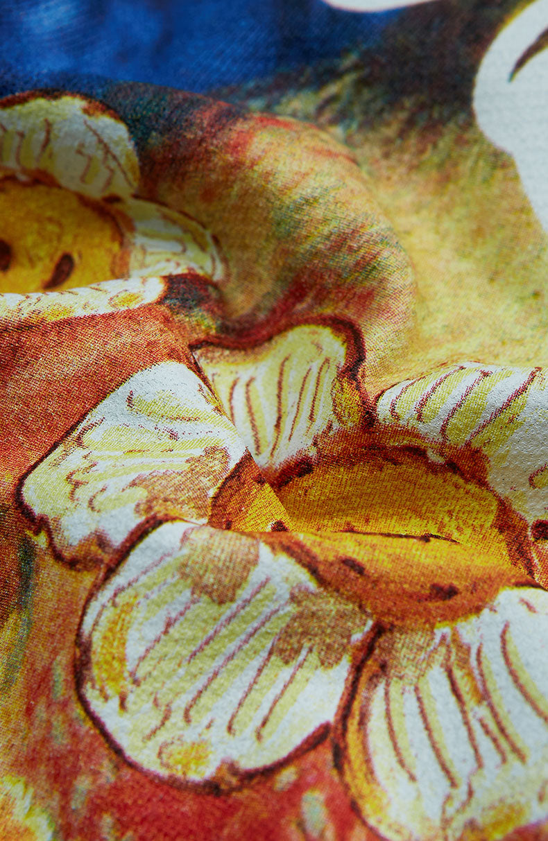 Van Gogh Daisy Flower Crew